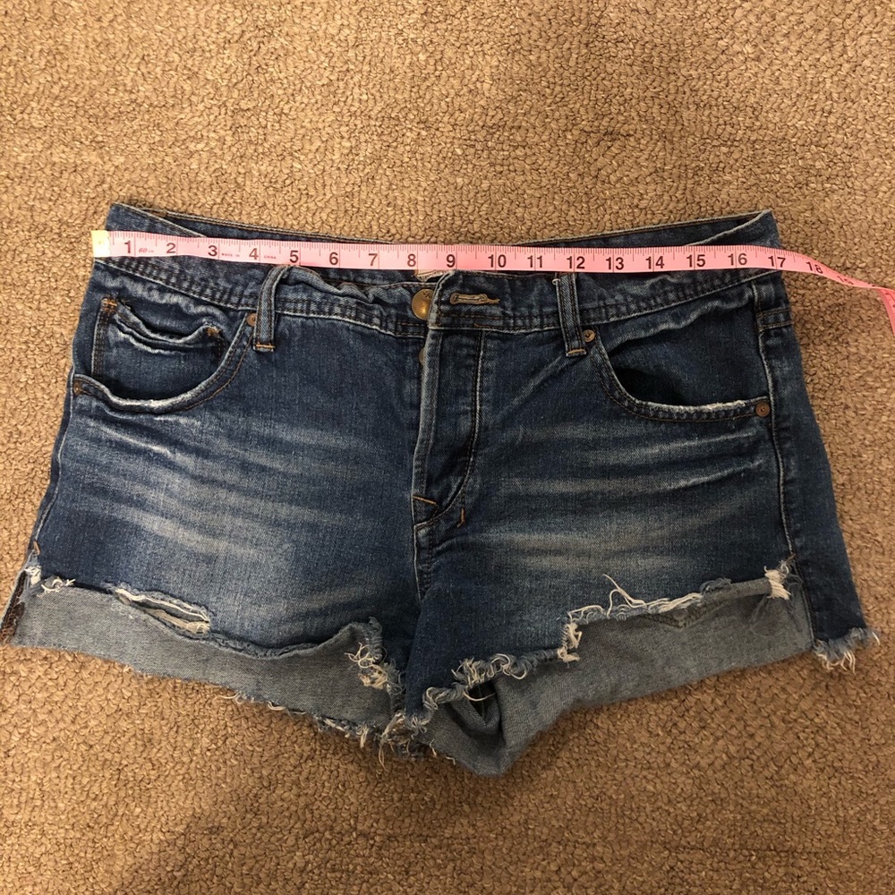 Free people jean shorts